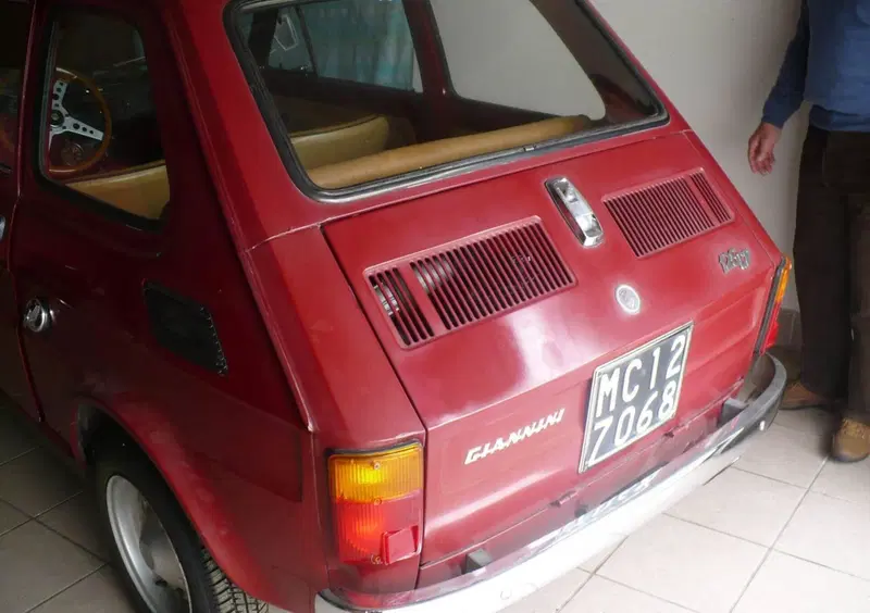 Fiat  Fiat 126 Giannini d'epoca del 1974 a Macerata