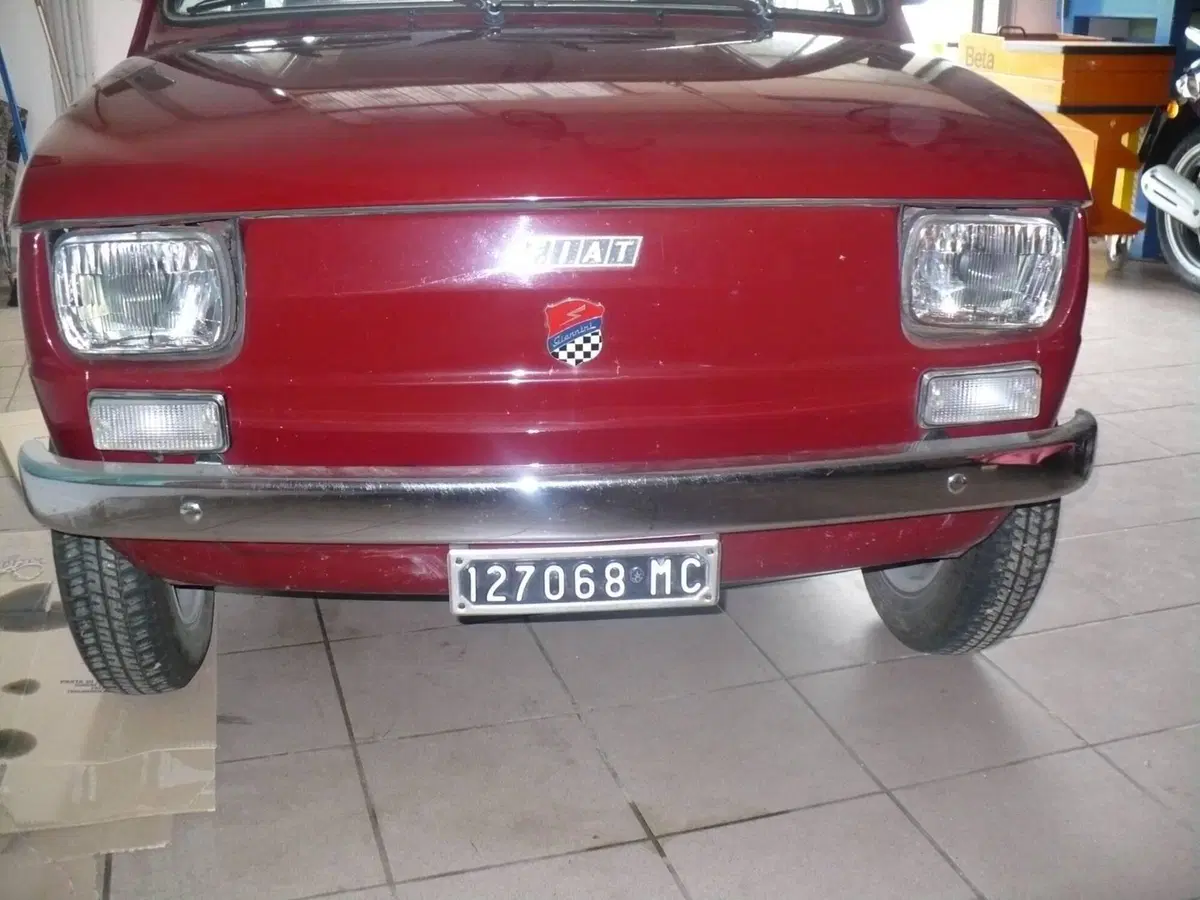 Fiat  Fiat 126 Giannini  d'epoca a Macerata (8)