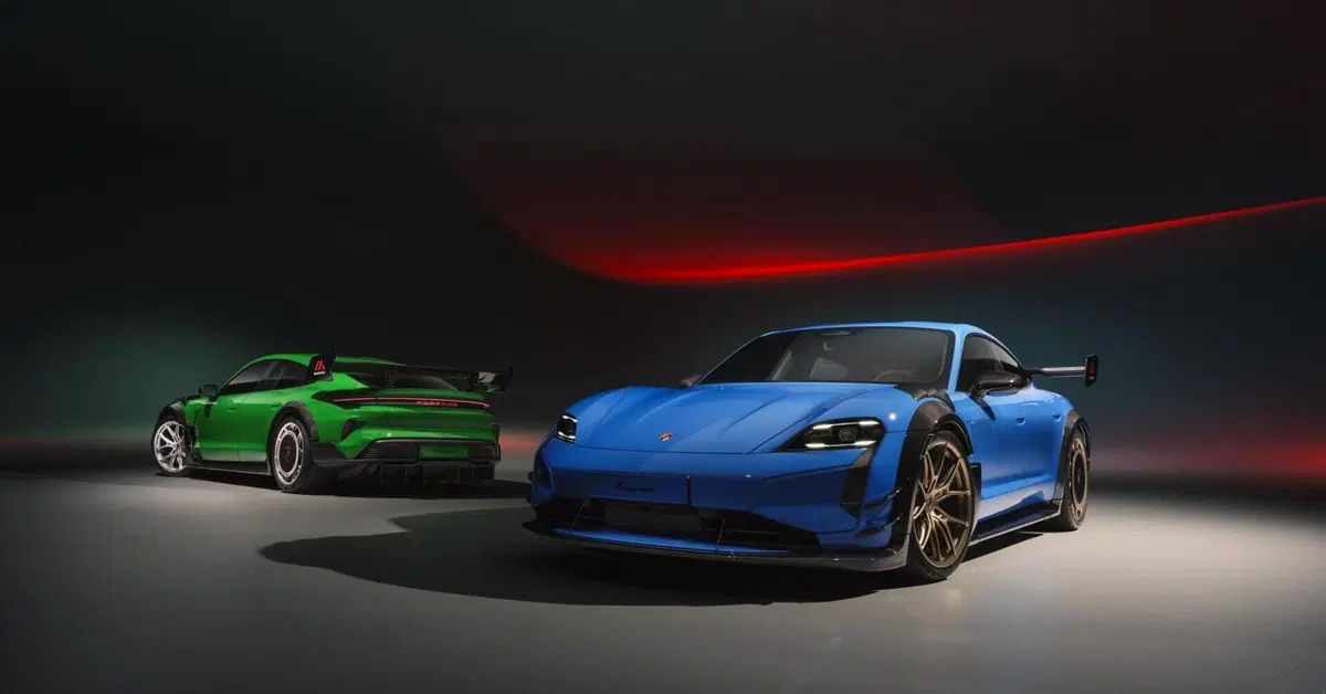 Porsche Taycan rivoluziona la guida elettrica: debutta il cambio virtuale e un kit Manthey per la Turbo GT