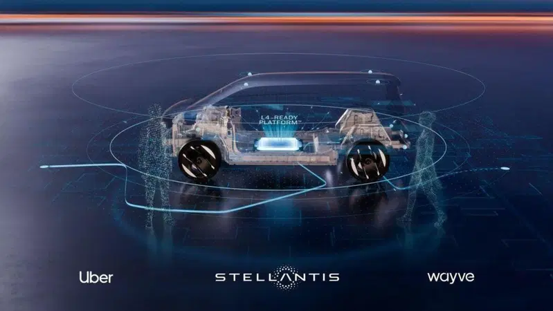 Stellantis, Uber e Wayve: nasce l'alleanza che vuole portare i robotaxi senza conducente in tutto il mondo