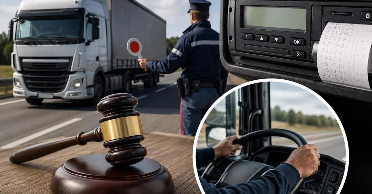 Cronotachigrafo e multe per velocit&agrave;: la sentenza che pu&ograve; cambiare i controlli sui camion in Italia