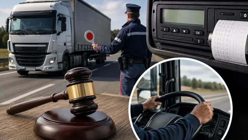 Cronotachigrafo e multe per velocit&agrave;: la sentenza che pu&ograve; cambiare i controlli sui camion in Italia