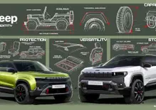 Nuova Jeep Avenger e Compass, ecco cosa c'è dietro il loro inconfondibile design