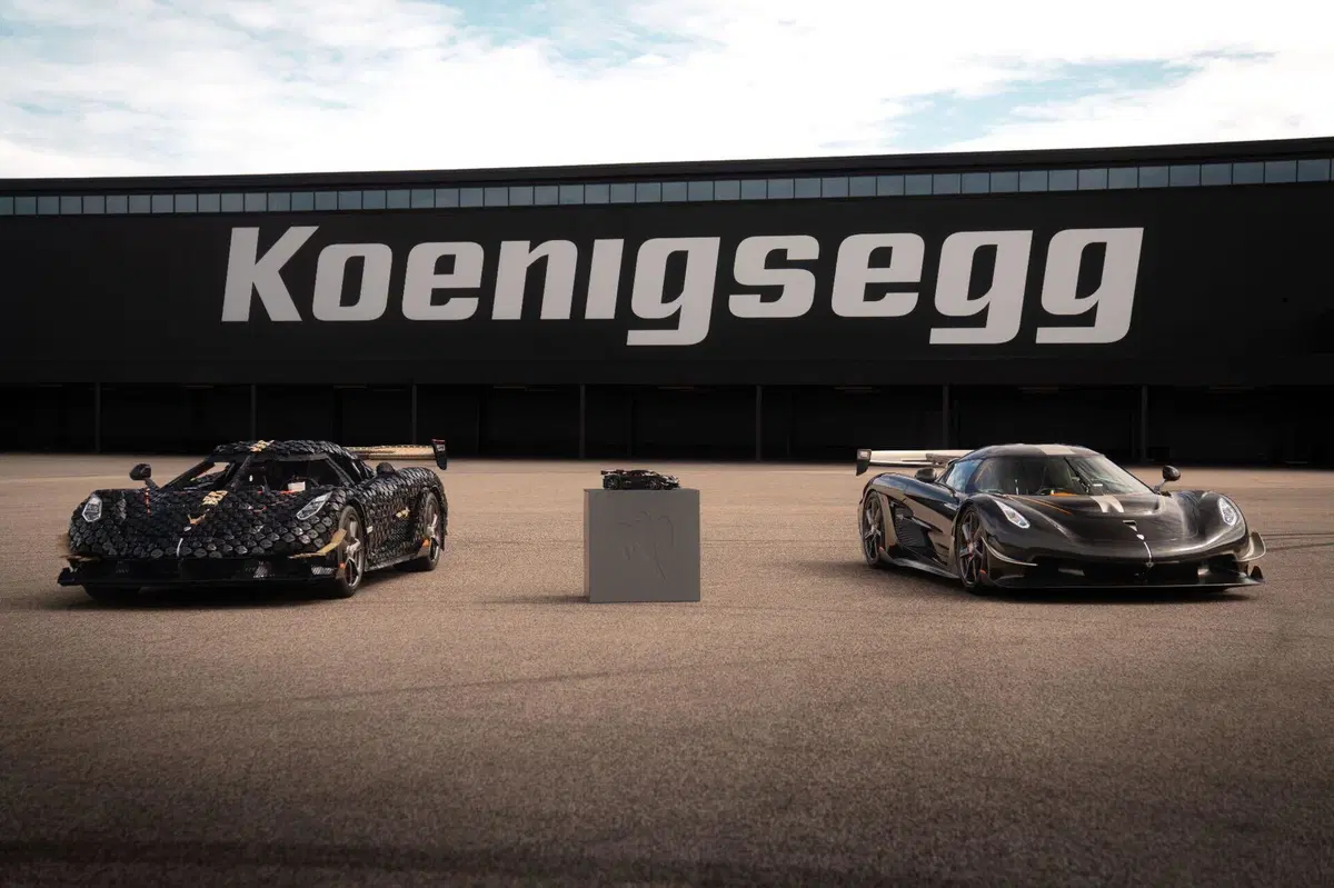 La LEGO più veloce di sempre: la Koenigsegg Sadair's Spear tocca 111 km/h