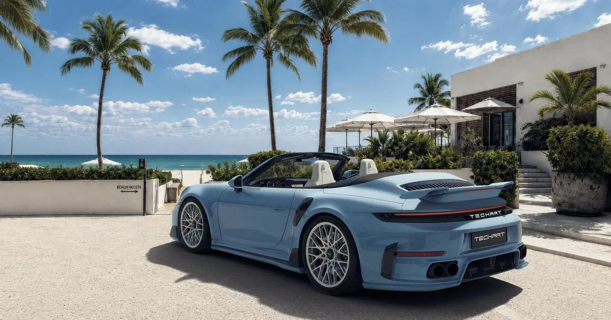 Porsche 911 Turbo S, arriva il kit TECHART da 811 CV: cambia tutto, dal design al sound
