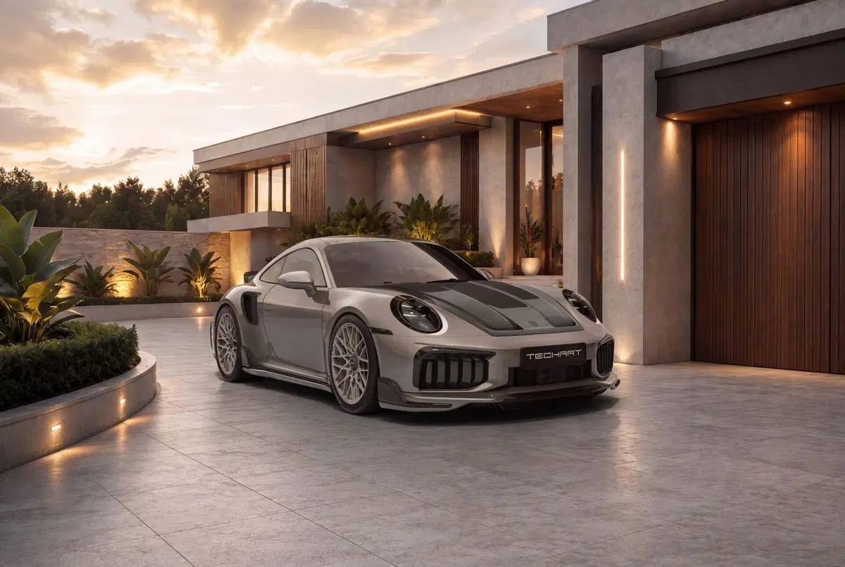 Porsche 911 Turbo S, arriva il kit TECHART da 811 CV: cambia tutto, dal design al sound