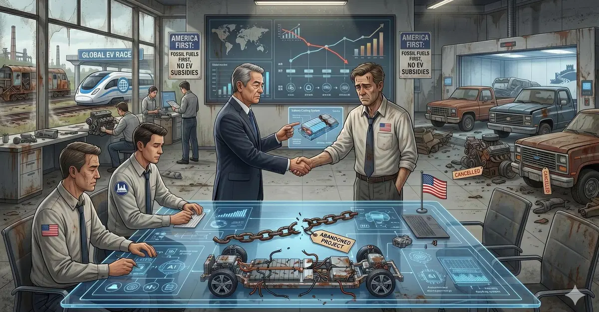 Lo strano caso degli Usa: cos&igrave; con Trump hanno perso il treno delle auto elettriche
