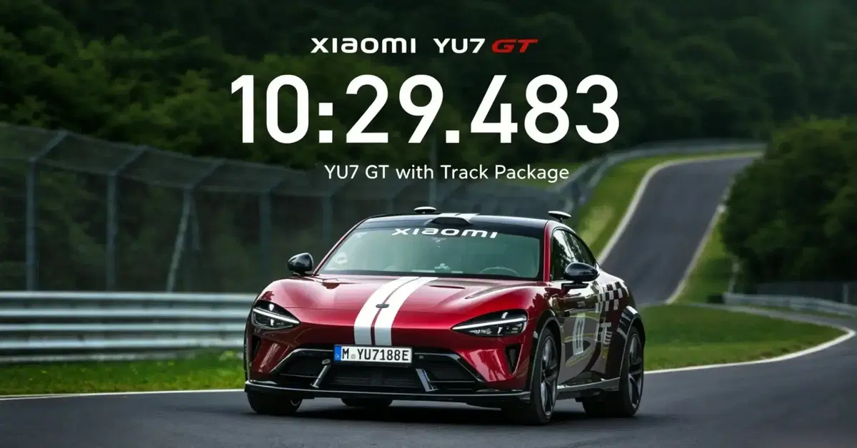 Xiaomi YU7 GT fa la storia: il primo SUV a guida autonoma sotto gli 11 minuti al N&uuml;rburgring