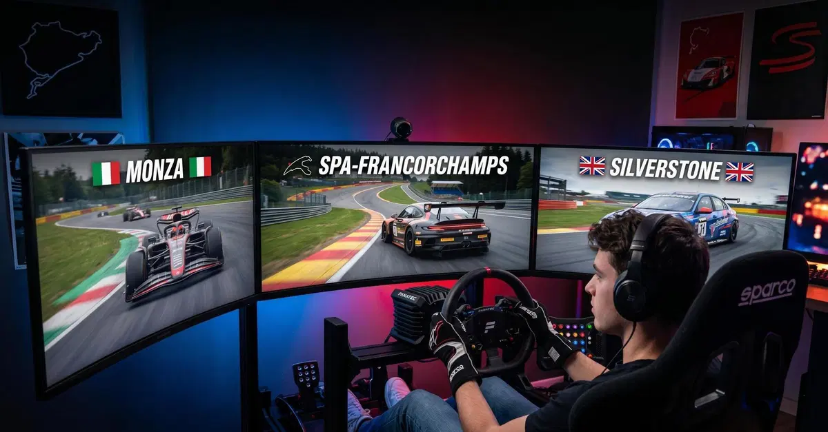 Simracing: quali sono i circuiti pi&ugrave; rappresentati nei simulatori di guida? C'&egrave; un re indiscusso