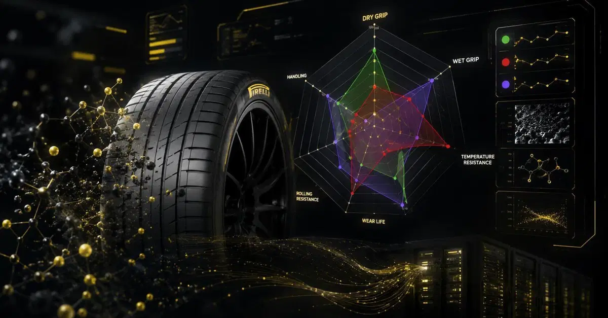 Come nasce una gomma con l&rsquo;intelligenza artificiale: dentro il Virtual Compounder di Pirelli