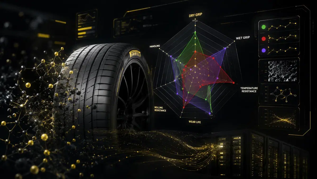 Come nasce una gomma con l&rsquo;intelligenza artificiale: dentro il Virtual Compounder di Pirelli