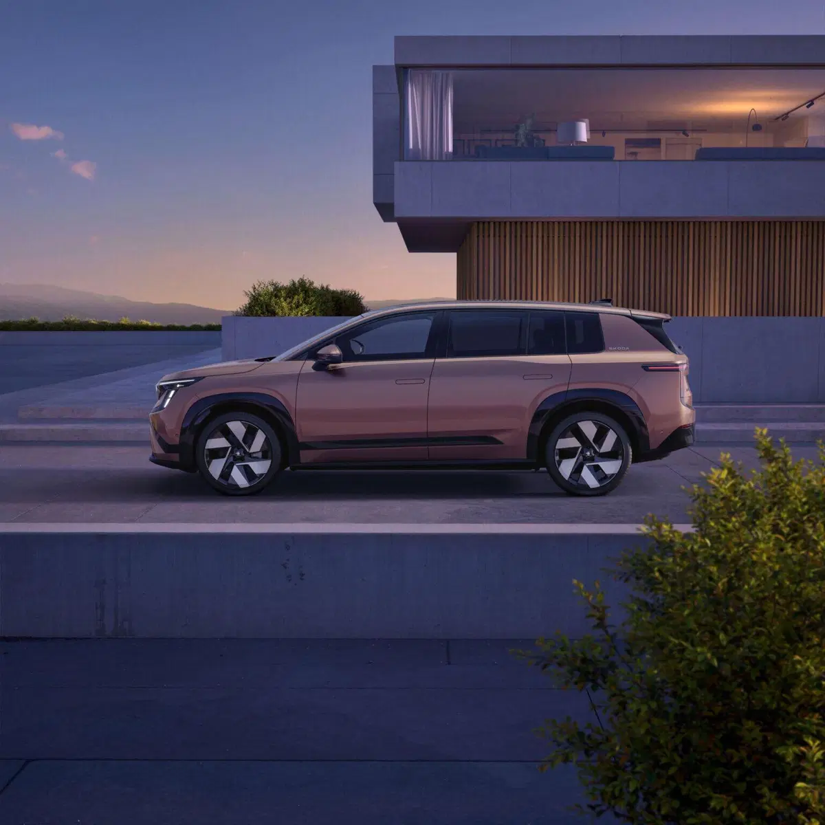 Nuova Skoda Peak: il SUV elettrico a 7 posti che riporta in vita le monovolume (4)