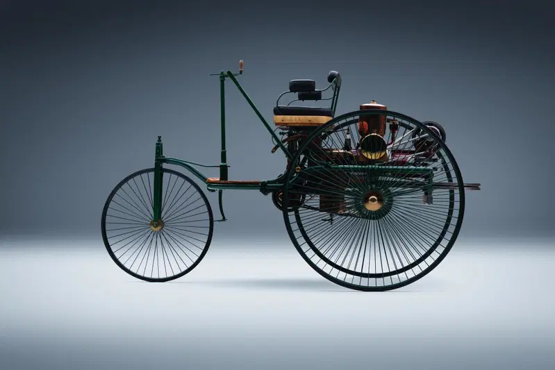 La Benz Patent-Motorwagen Modello 3, l&rsquo;auto con cui Bertha Benz effettu&ograve; il primo viaggio a lunga distanza della storia a bordo di una vettura a motore