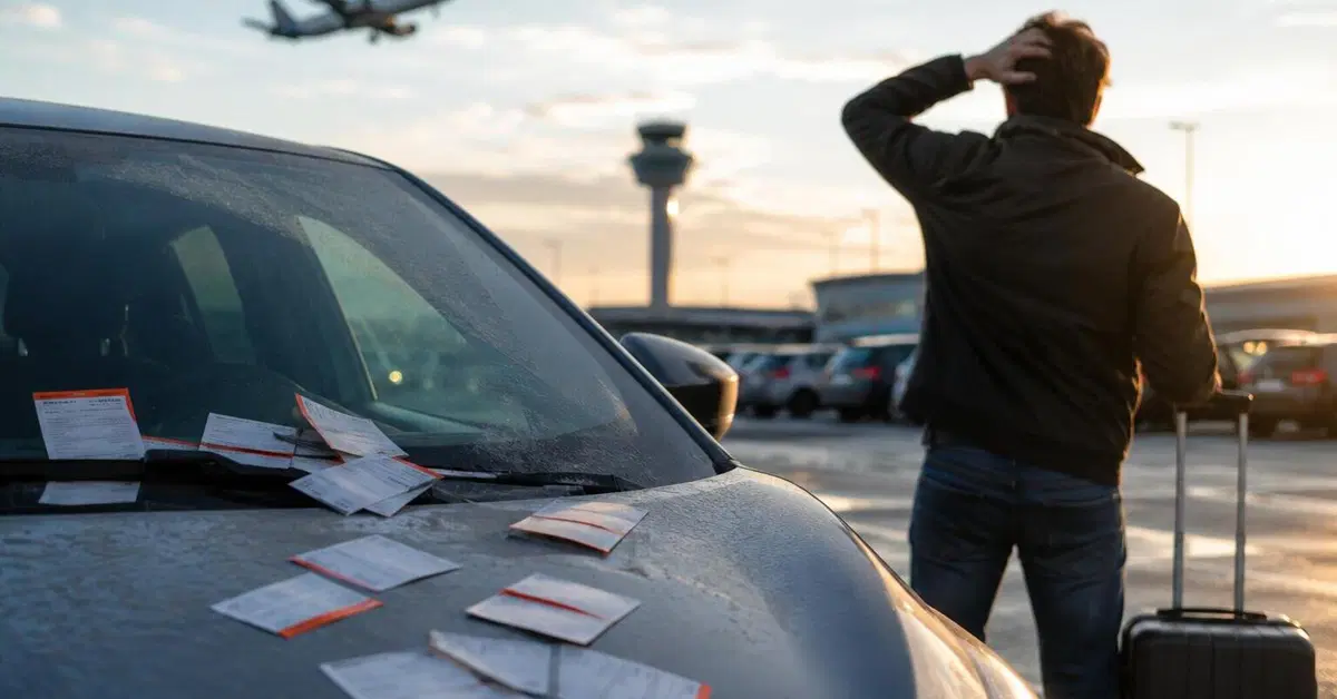 Parte per le vacanze e quando torna trova l'auto piena di multe: ecco cosa si ritrova