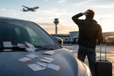 Parte per le vacanze e quando torna trova l'auto piena di multe: ecco cosa si ritrova