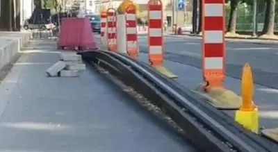 Padova, il disastro del tram continua: le rotaie si sciolgono al sole e per il Comune "&egrave; tutto normale"