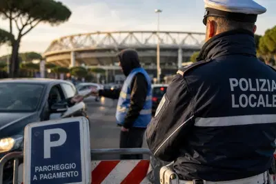 Parcheggiatori abusivi, maxi operazione a Roma: cos&igrave; ingannavano gli automobilisti