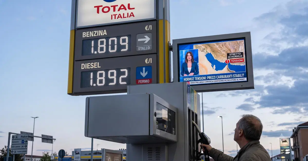 Carburanti al palo: si ferma il calo della benzina. Urso convoca i giganti del petrolio