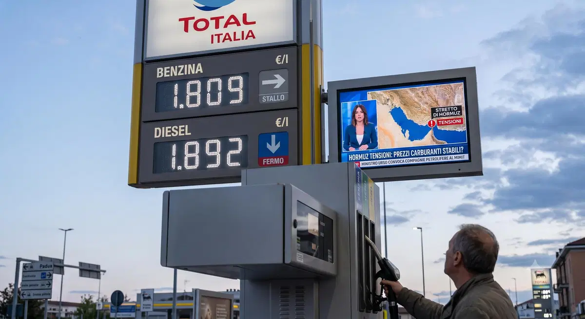 Carburanti al palo: si ferma il calo della benzina. Urso convoca i giganti del petrolio