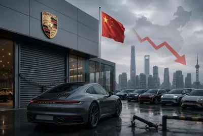 Porsche cambia strategia in Cina: chiudono le concessionarie mentre il mercato si trasforma