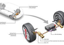 Audi eROT: recupero energia dai movimenti delle sospensioni elettriche