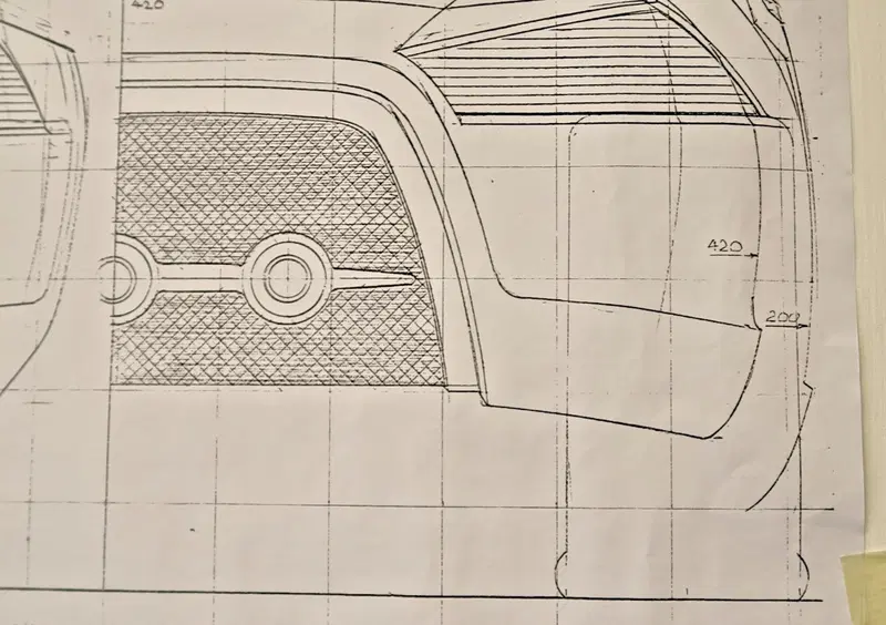 La mappatura delle curve: in questo modo si ha il totale controllo del progetto in ogni suo punto.  La coscienza del progettista sul suo operato diventa infallibile, ripercorsa palmo a palmo ogni superficie dell'automobile nascitura.