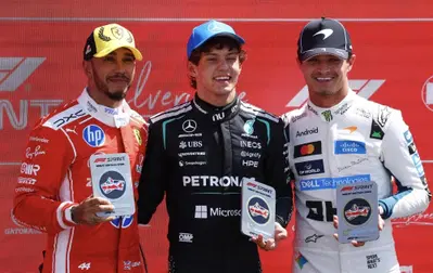 F1, Il re e l'erede: Antonelli studia Hamilton, lo fulmina a Silverstone e si prende un record da leggenda nella Sprint!