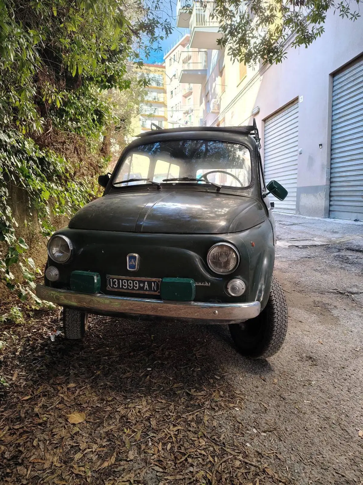 Autobianchi Fiat 120 Nuova 500 Giardiniera (1970) d'epoca a Caltanissetta (2)