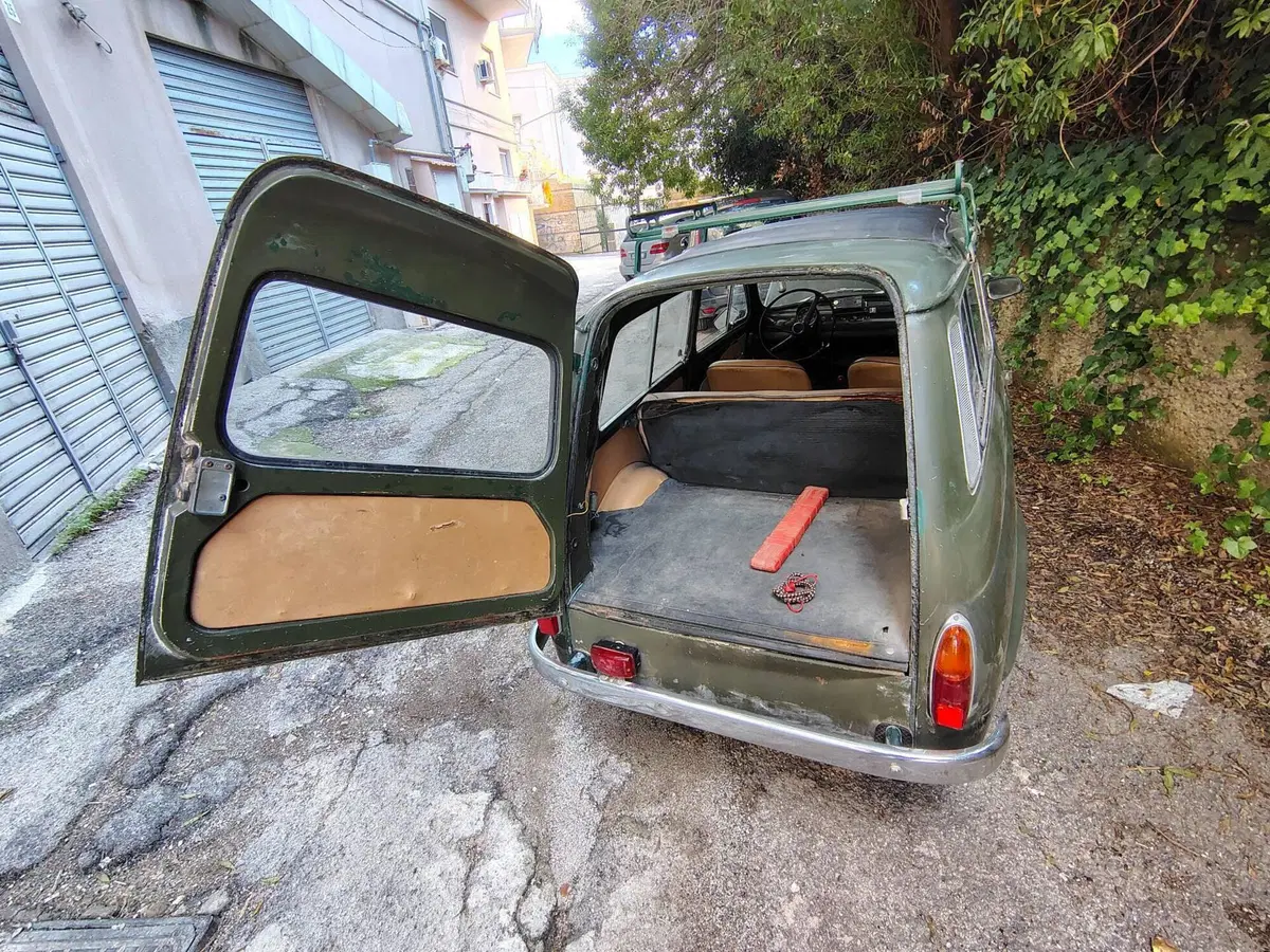 Autobianchi Fiat 120 Nuova 500 Giardiniera (1970) d'epoca a Caltanissetta (6)