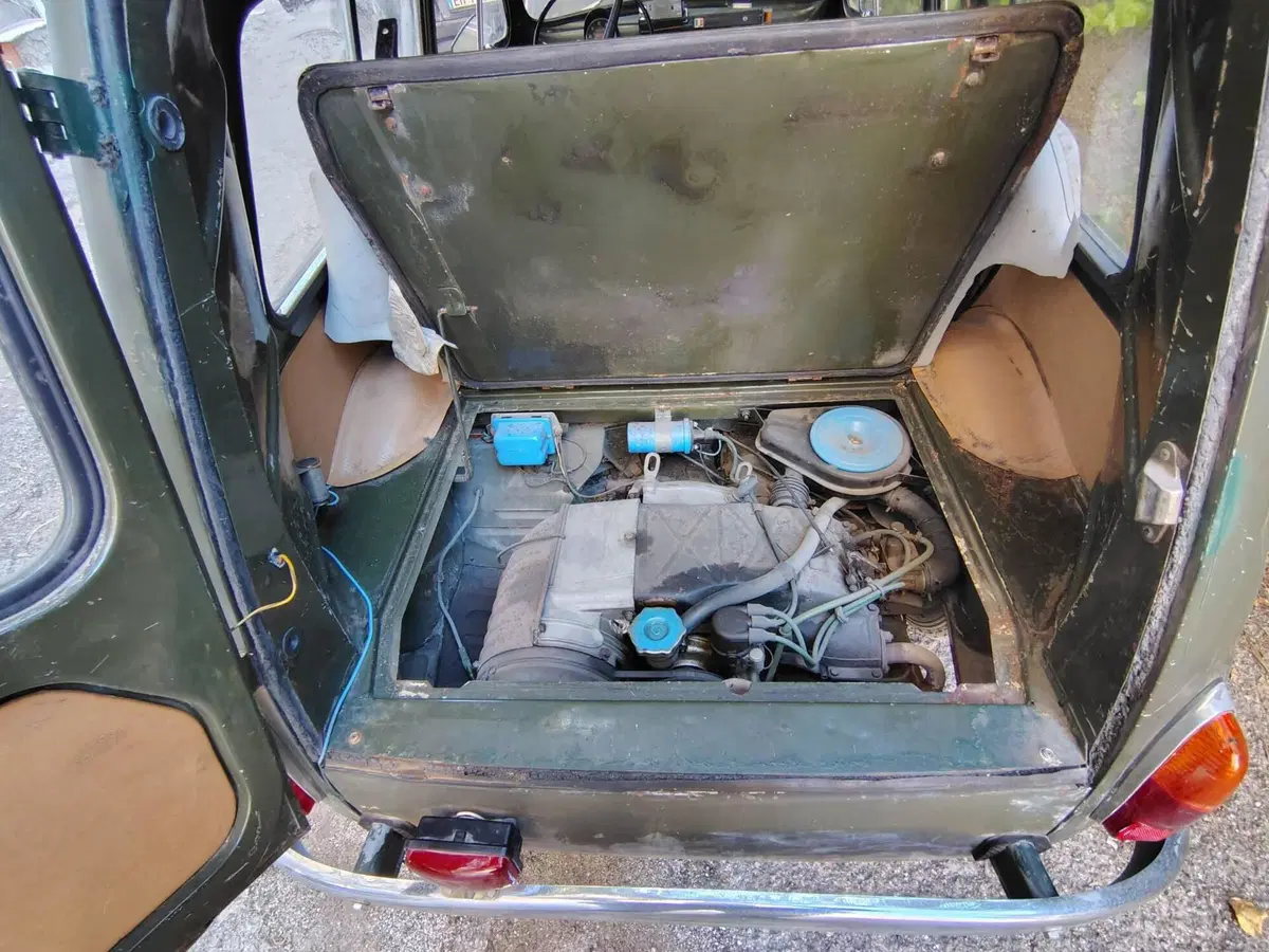 Autobianchi Fiat 120 Nuova 500 Giardiniera (1970) d'epoca a Caltanissetta (7)