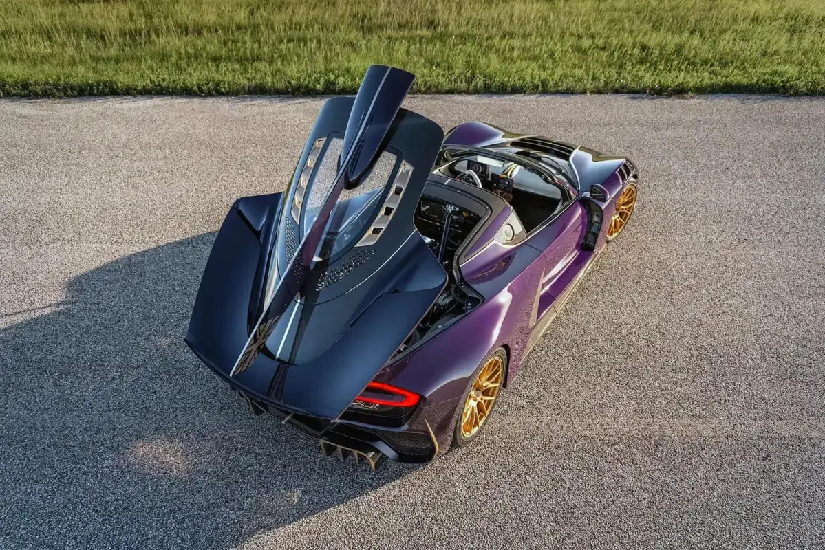 Hennessey Venom F5-M, la hypercar manuale più potente del mondo debutta a Goodwood: 2.031 CV e cambi (31)