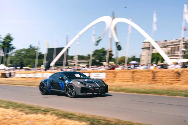 Alpine A110 FUTURE a Goodwood