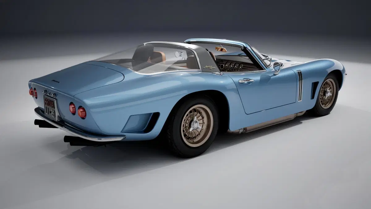 Bizzarrini 5300 Aperta Lusso: il sogno segreto di Giugiaro diventa realtà dopo 60 anni (4)