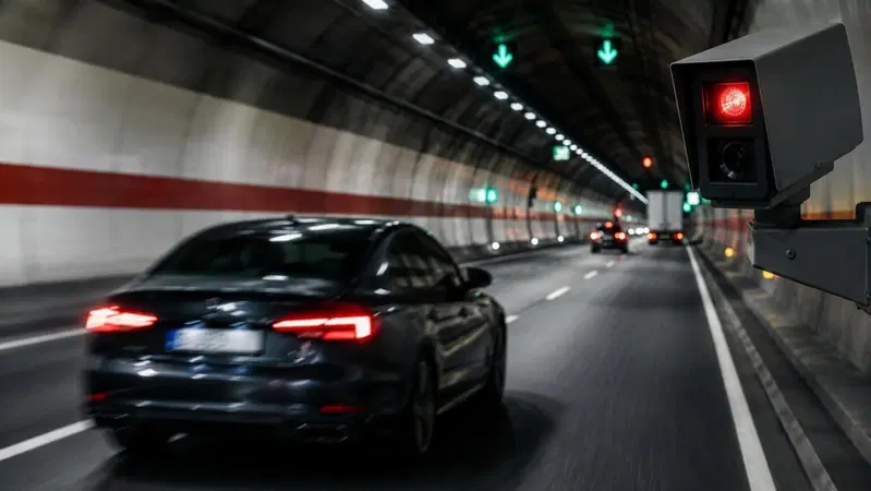 Folle corsa nella galleria del San Gottardo: fermato a 172 km/h, il conducente era anche positivo alla droga