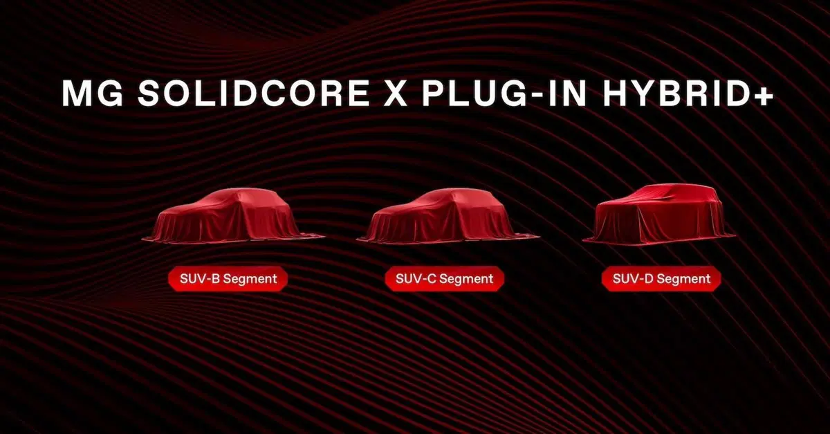 MG rivoluziona la gamma: nel 2027 arrivano un B-SUV, un C-SUV e un D-SUV elettrificati