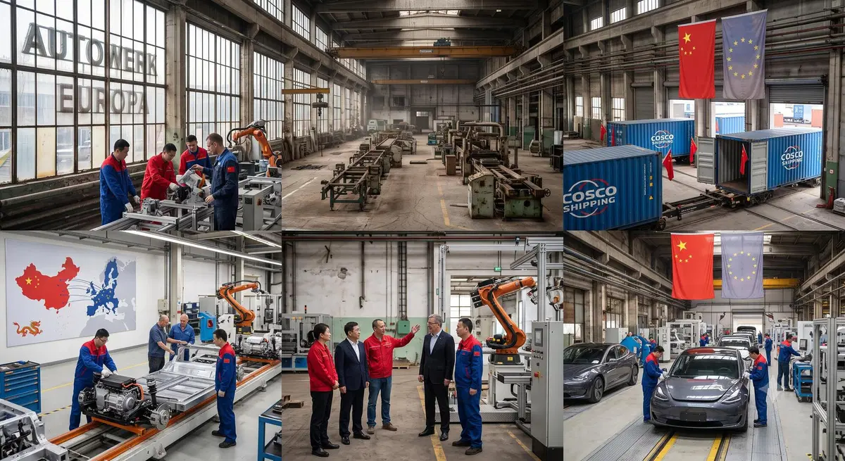Perch&eacute; la Cina sta riempiendo gli stabilimenti automobilistici vuoti dell'Europa?