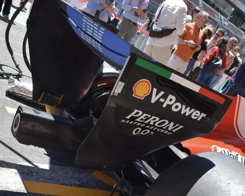 Posteriore della SF-26 a Barcellona
