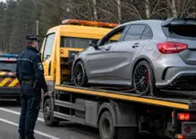 Mercedes AMG a 208 km/h, fermato un 19enne: patente ritirata e auto sequestrata