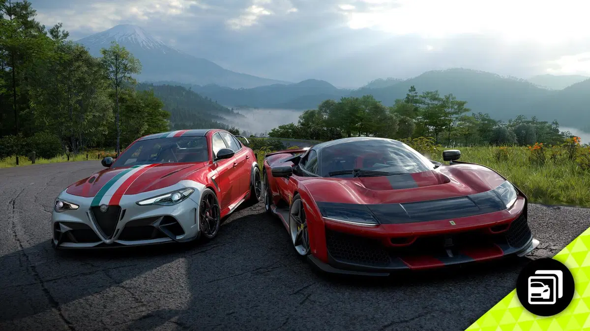 Fora Horizon 6 - Italian Passion Car Pack. Arrivano Ferrari F80, Ferrari 275 GTB4 Spider, Alfa Romeo Giulia GTAm