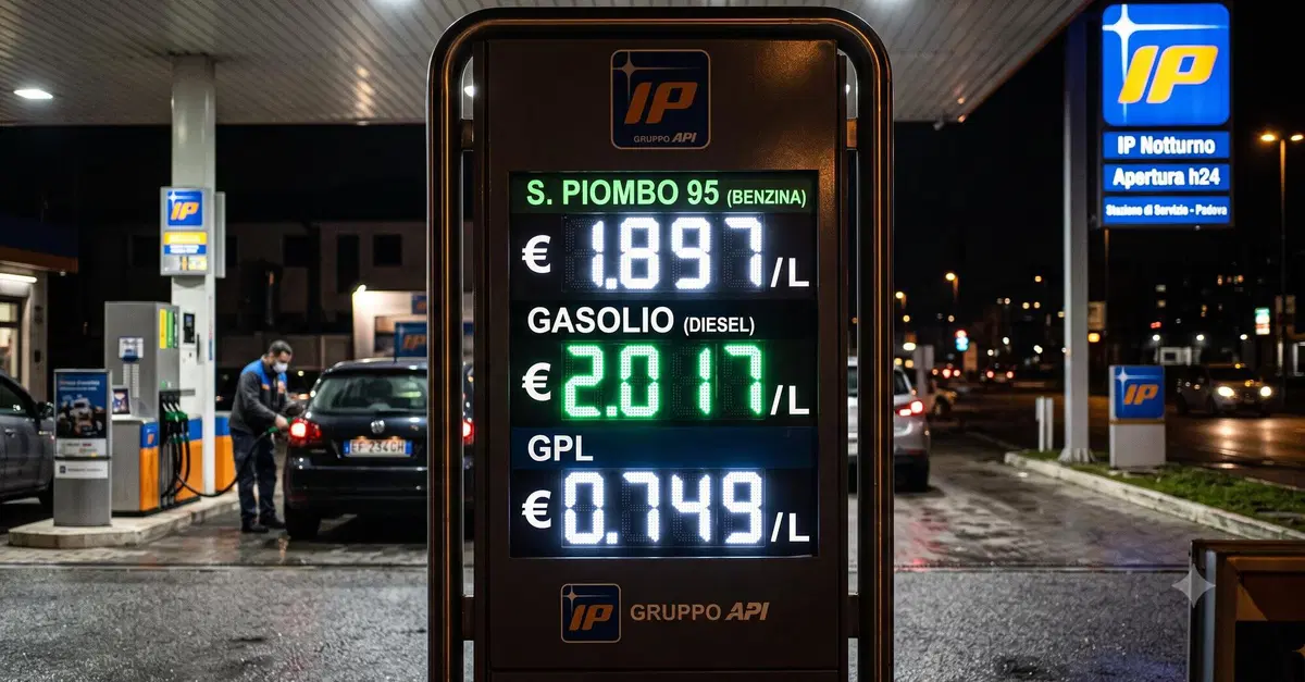 Stangata d&rsquo;estate: il diesel sfonda il muro dei 2 euro al litro, benzina a un passo da 1,9