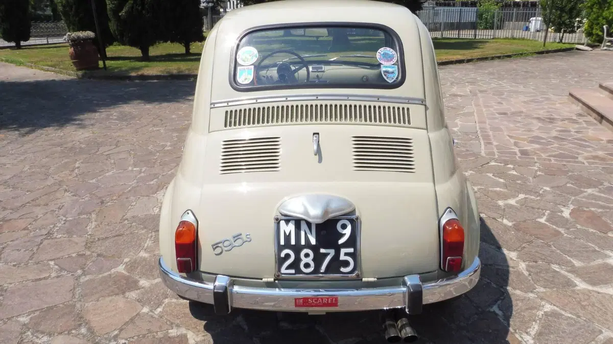 Fiat 500 D d'epoca a Mantova (3)