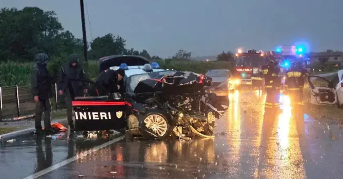 Montebelluna, terribile frontale tra una BMW e l&rsquo;auto dei Carabinieri: due militari in terapia intensiva