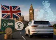 Auto elettriche, nel Regno Unito arriva la tassa a chilometraggio: 3 penny per ogni miglio dal 2028