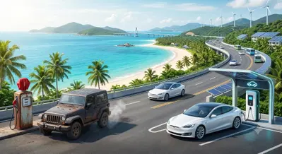 La Cina accelera la transizione: l&rsquo;isola di Hainan vieter&agrave; le auto a benzina e diesel entro il 2030