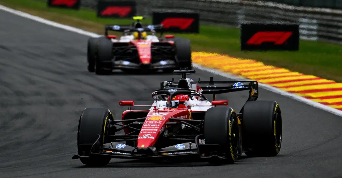 Formula 1. Nel giorno di Antonelli a Spa, la Ferrari mette a segno una mezza vittoria