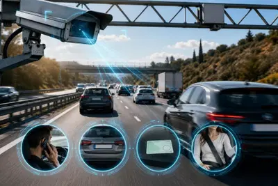 Codice della Strada, arrivano le telecamere IA contro cellulare alla guida e assicurazione scaduta