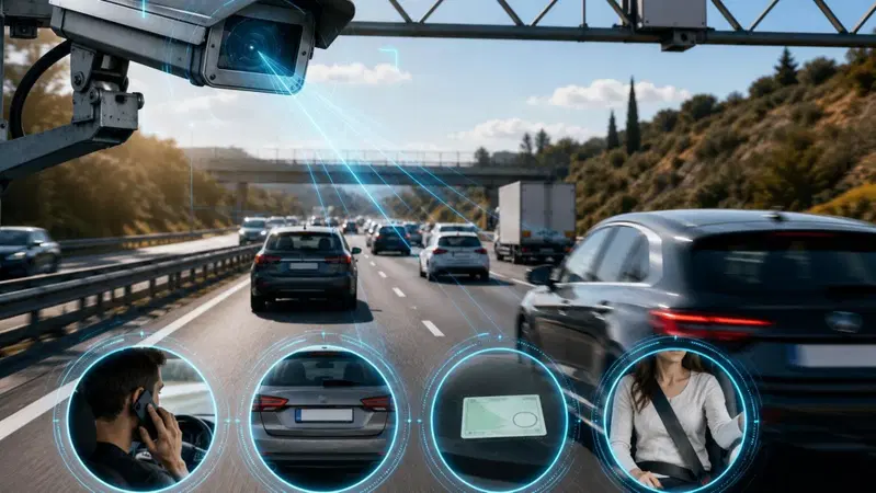 Codice della Strada, arrivano le telecamere IA contro cellulare alla guida e assicurazione scaduta