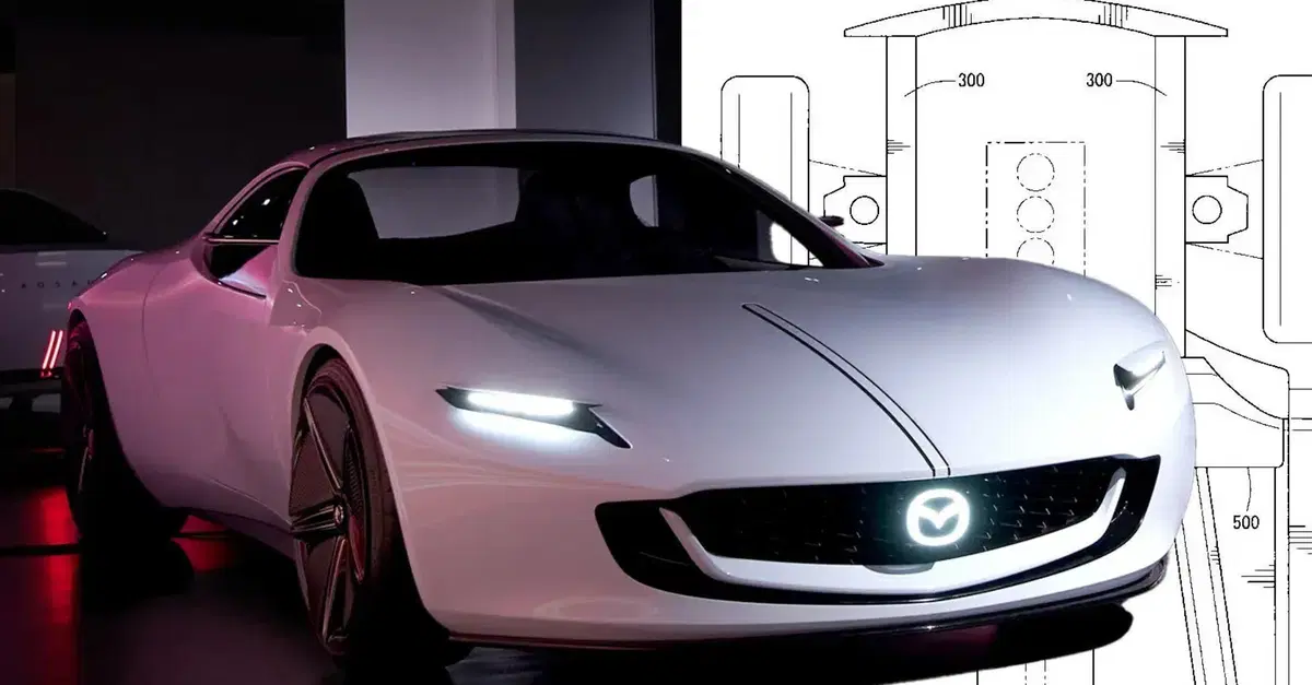 Mazda prepara una nuova sportiva? I brevetti svelano una roadster a trazione posteriore con porte ad