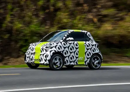Verso il Salone di Parigi: la nuova smart #2 elettrica affronta i test globali prima del debutto