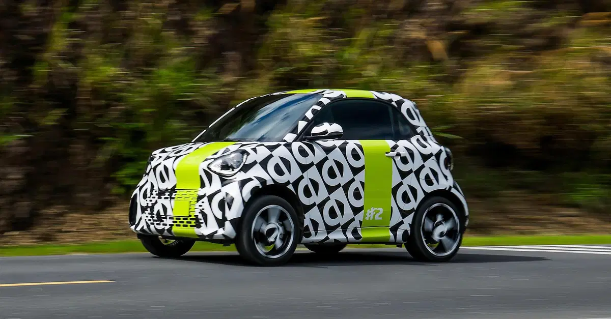 Verso il Salone di Parigi: la nuova smart #2 elettrica affronta i test globali prima del debutto